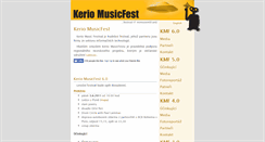 Desktop Screenshot of musicfest.kerio.cz
