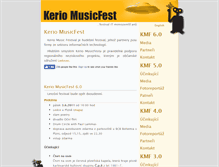 Tablet Screenshot of musicfest.kerio.cz