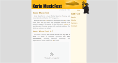 Desktop Screenshot of musicfest.kerio.com