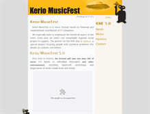 Tablet Screenshot of musicfest.kerio.com